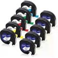 thumbnail image 1 of 10x XemaX label tape replacement for Dymo LetraTag 12mm x 4m, plastic tape for LT-100H 100T XR 2000 200B, 1 of 4