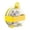 Yellow, variant on Eolstice Ice Press, Household Ice Ball Maker, Deicing Pot Press, BPA Free, for Whiskey, Cocktails, Beer, Outdoor Drinks, Curling Ice Mold with Straw, Home Bar