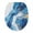 Blue Marble Print, variant on ZUXONGSY Hummingbird Flower Toilet Lid Seat Cover Protective Toilet Cover with Elastic Bottom Elongated Toilet Cover Protector Universal Easy to Clean Washroom Decor