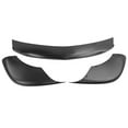 thumbnail image 6 of Ikon Motorsports Front Bumper Lip Compatible With 2012-2014 Mercedes-Benz W204 C Class C180 C200 C250 C300 C350 Unpainted Black ABS Plastic GH Style Front Lip Chin Spoiler, 6 of 6