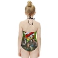 thumbnail image 4 of Ghostbusters Children's One-piece Swimwear Halterneck Swimsuit Summer Beach Girl's Bathing Suits Breathable Beachwear, 4 of 7