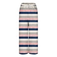 thumbnail image 4 of Stamzod Women's Pajama Pants Winter Thick Warm Fleece Pajamas with Pocket Sleepwear Casual Drawstring Lounge Pants Women Clothing Pink C XXL, 4 of 4