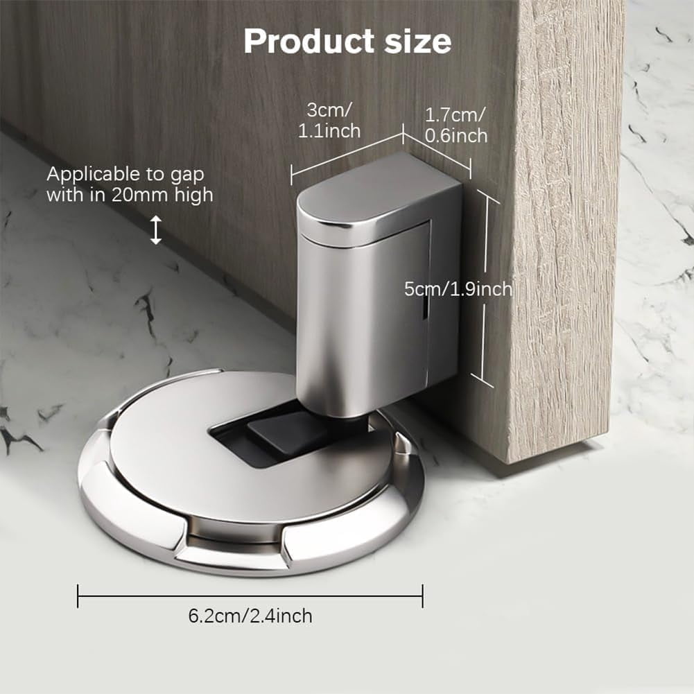 2025 new door wedge stop, comfortable self-priming door wedge, no need to punch, anti-collision, advanced ground suction technology, windproof, quiet, safe and adjustable height, suitable fo
