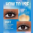 thumbnail image 2 of Exquisite3 Colours Glitter Mascara Eye Shadow Extension Curling Volume Mascara, Sparkling Silver/Gold/Purple Diamond Mascara, Waterproof Eyelashes, 2 of 5
