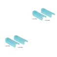 thumbnail image 4 of Wweixi Adjustable Saxophone Rest Cushions Wear-resistant Holder Unique Instrument Accessories Protection Pad Cyan Blue 2PCS, 4 of 6