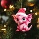 thumbnail image 2 of Ornamentos Del Árbol de Navidad, 2024 Ornamento de Navidad Acrílico Colgante Ornamentos Colgantes para Árbol de Navidad Decoración Del Hogar de la Fiesta Del Coche, Conjunto de 6, 2 of 7