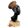 thumbnail image 4 of Design Toscano Buste Sculptural Nubien - NG32782, 4 of 8