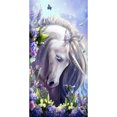 thumbnail image 2 of Caballo 5D DIY diamante pintura forma especial completa taladro punto de cruz mosaico regalos Likrtyny decoración de arte, 2 of 9