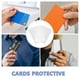thumbnail image 3 of Luxshiny 5Ud Protector Transparente Para Tarjetas De Crédito Y Negocios Con Material PVC A De Agua, 3 of 8