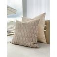 thumbnail image 2 of Summer Flora Mocha Indoor Outdoor Pillow 20x20, 2 of 12