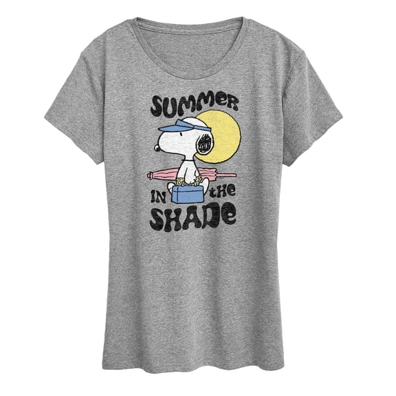 Peanuts - Summer Edition - Summer in the Shade - Women's Short Sleeve Graphic T-Shirt