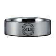 thumbnail image 2 of Medical Lab Scientist MLS Tungsten Carbide Ring, 2 of 5