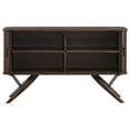 thumbnail image 4 of Wes 2-door Sideboard Buffet Storage Cabinet Dark Walnut, 4 of 12