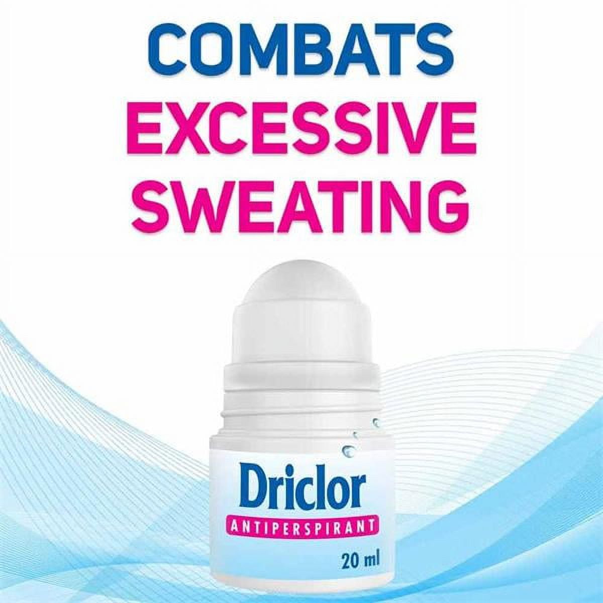Driclor Antiperspirant Unisex Dry Roll-on Deodorant 20 ml