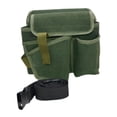 thumbnail image 3 of Bolsa de herramientas para cintura de electricista, bolsa de almacenamiento de lona práctica y ligera, con organizador de cinturón ajustable para dest, 3 of 9
