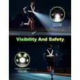 thumbnail image 2 of Luces para correr ISEYOU de 500 lúmenes con chaleco reflectante e IPX4, 2 of 7