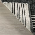 thumbnail image 5 of Rugs USA Birchwood Reversible Striped Wool Area Rug, 3' x 5', Birchwood Dark Grey, 5 of 8