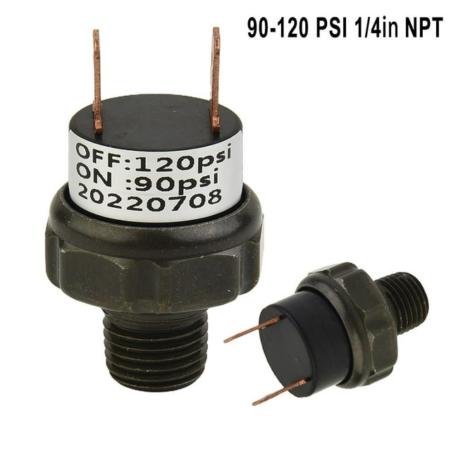 Lefu Heavy Duty 90-120 PSI Air Compressor Pressure Control Switch Valve 1/4\'\' NPT