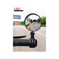 thumbnail image 4 of 2pcs Black Bicycle Rearview Mirror Foldable Motorcycle Reflective Mirror,8cm, 4 of 4