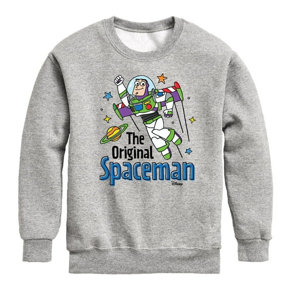 Toy Story - The Original Spaceman - Toddler & Youth Crewneck Fleece Sweatshirt