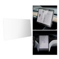 thumbnail image 3 of Protector de pantalla táctil de Control central mate vehículo Tesla película protectora de pantalla de templado para Tesla modelo 3 Y reemplaza 3 Y Esmerilado 15in Soledad Protector de pantalla, 3 of 10