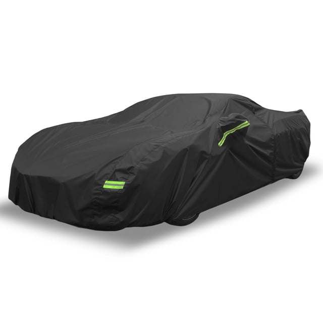 Cubierta impermeable para automóvil para Chevrolet Corvette C4 C5 C6 C7 1984-2019 210D Cubierta completa para exterior para automóvil Protección contra la lluvia solar a prueba de viento para todo tipo de clima con cremallera en la puerta Unique Bargains cubiertas de coche