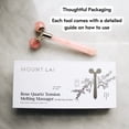 thumbnail image 4 of Mount Lai Rose Quartz Tension Melting Facial Massager for Face & Neck – Face Roller to Relieve Tension, Soothe Stress, Improve Circulation & Enhance Skin Radiance, 4 of 5