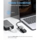 thumbnail image 3 of Hub USB C ORICO Adaptador USB 3.1 tipo C a USB 3.0 de 3 puertos, 3 of 6