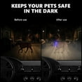 thumbnail image 6 of EONQY Light Up Dog Collar, LED Dog Collar Light USB Rechargeable, 8 Colors Change Glowing Dogs Collar for Small, Medium, Large Dogs, 6 of 8