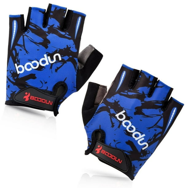 BOODUN Cycling Gloves with Shockabsorbing Foam Pad Breathable Half