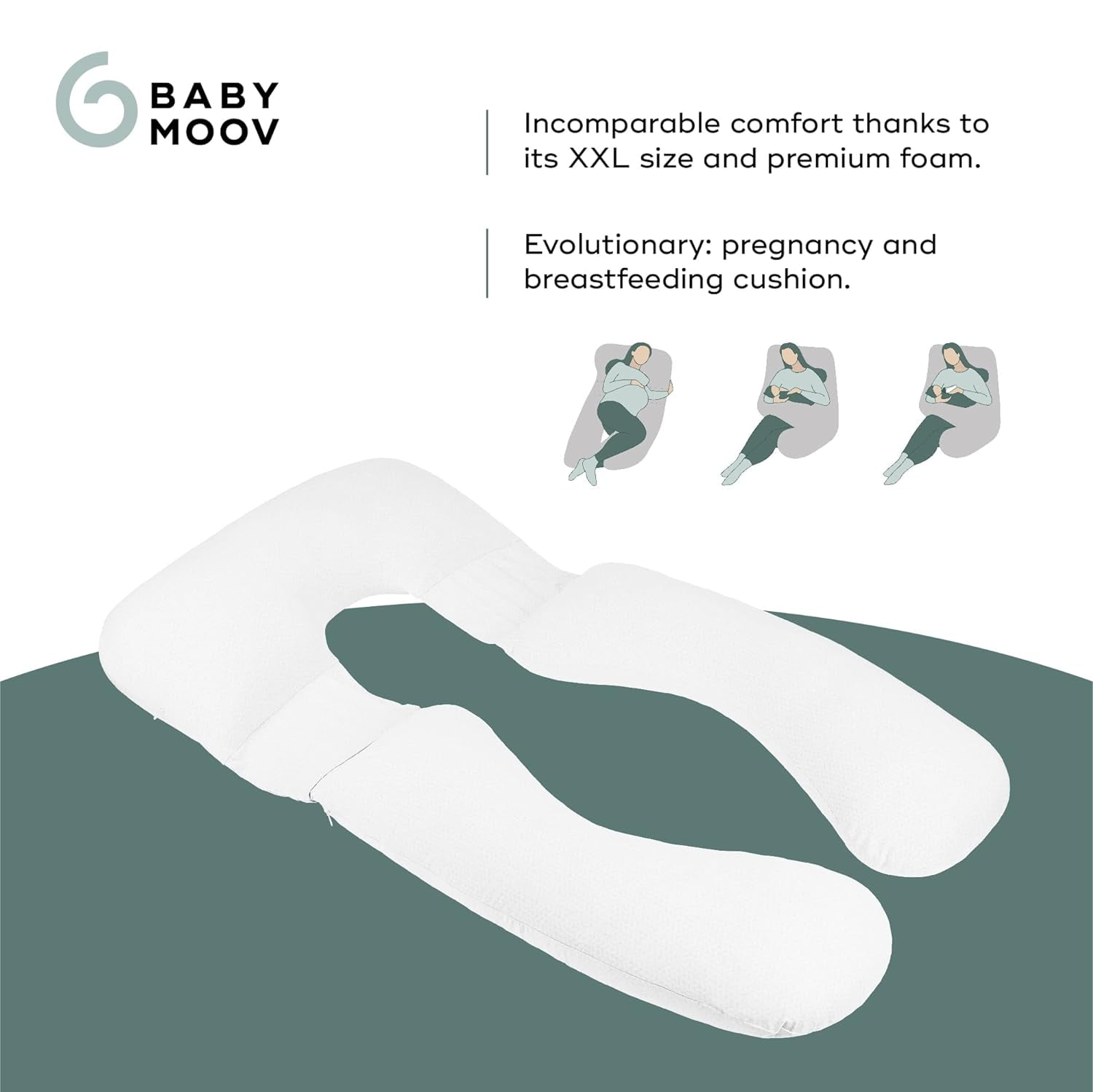 Large Wraparound Pregnancy Breastfeeding Pillow B LOVE XL