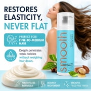 Keragen - Brazilian Keratin Smoothing Treatment, Blowout Straightening System for Dry and Damaged Hair, Formaldehyde Free, 32 Oz - Eliminate Curls and Frizz, Fine to Medium Hair