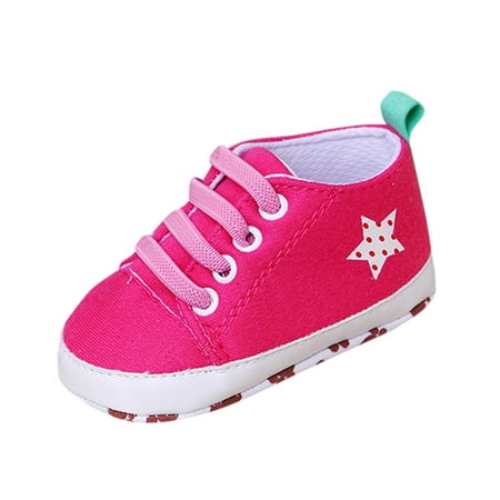 

Betiyuaoe Baby Sneakers Newborn Infant Cartoon Girls Boys Soft Prewalker Casual Flats Shoes