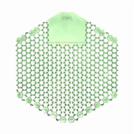 Tough Guy Urinal Screen, Cucumber Melon,PK10 36WE53
