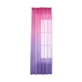 thumbnail image 2 of Gradient Sheer Curtains 96 x 52 Inch Semi Transparent Window Drapes Light Filtering Curtains for Living Room Bedroom Patio Modern Home Decor Machine Washable Curtains for Farmhouse Vintage Decor, 2 of 7