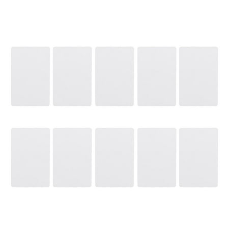BIMZUC 10PCS 125KHz Access Card Contactless RF Identification ID Card Compatible with T5577 for Hotel Apartment Security System Office Standard 3.35 inches / 8.5 cm