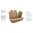 thumbnail image 4 of FH Group PU Leather Integrated Seatbelt Seat Seat Covers for Auto, Full Set - 4 Colors, 4 of 6