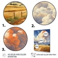 thumbnail image 3 of Designart "Contrasting Cloud Dramas II" Landscape & Nature Floater Framed Wall Decor, 3 of 7