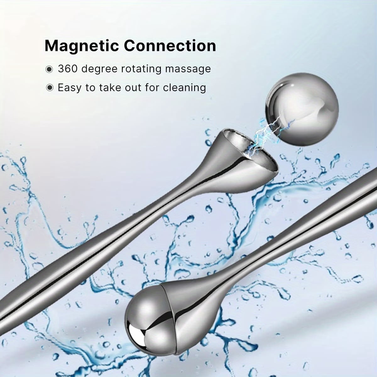 2pcs, eye massager and facial roller facial massage tools suitable for daily facial care and body massage women's gifts