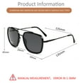 thumbnail image 2 of SUNVOES Sunglasses Classic Square Polarized  for Women Men Retro Shades Sun Glasses, 2 of 9