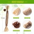 thumbnail image 6 of Cute Cat & Kitten Toys for Indoor Cats Interactive Cat & Kitten Teething Chew Toys for Aggressive Chewers Sticks Cat Dental Toy, 6 of 7
