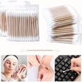 thumbnail image 4 of LEEYNEER Fragrance-Free Double-Headed Swab with Dual Tips - Hygienic Individually Wrapped  Reusable & Safe for Sensitive Light Beige  Alcohol-Free Ear Cleaning  Makeup Removal & Precise P, 4 of 5