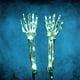 thumbnail image 4 of Ilumina Las Decoraciones De Halloween. Halloween Bones Hand Props Tamaño real para patio al aire libre Jardín Césped Verde, 4 of 4