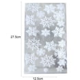 thumbnail image 3 of Christmas Decor 100Pcs Gift Bags Snowflake Print Storage Plastic Snacks Goodie Bags For, 3 of 7