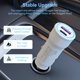 thumbnail image 4 of Cargador de coche ZRTXBA para iPhone 16, 48 W, PD&QC4.0, doble puerto USB C, 4 of 7