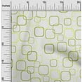 thumbnail image 2 of oneOone Cotton Flex Green Fabric Geometric Craft Projects Decor Fabric Printed By The Yard 40 Inch Wide, 2 of 4