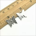 thumbnail image 4 of U8MO 6/20/50pc Butterfly Antique Silver Charms Pendant DIY Jewelry Findings 14*15mm-50pcs, 4 of 6