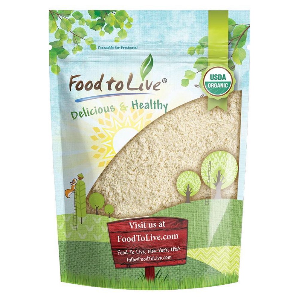 Organic Millet Flour, 8 Ounces NonGMO, Kosher, Raw, Vegan, Stone Ground, Unbleached