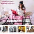 thumbnail image 4 of Get Well Soon Gifts for Women After Surgery Blanket Cancer Care Gifts Warm Soft Flannel Throw Blanket You are Awesome Gifts for Women Inspirational Positive Gifts Sympathy Gift 50"x40", 4 of 6
