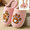 Pink, variant on Willtoo House Slippers for Women Cute Embroidered Fuzzy Winter Warm Slides Plush Lined Slip On Cozy Indoor Home Shoes